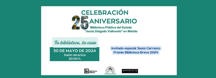 25 aniversario de la Biblioteca Pública del Estado en Mérida