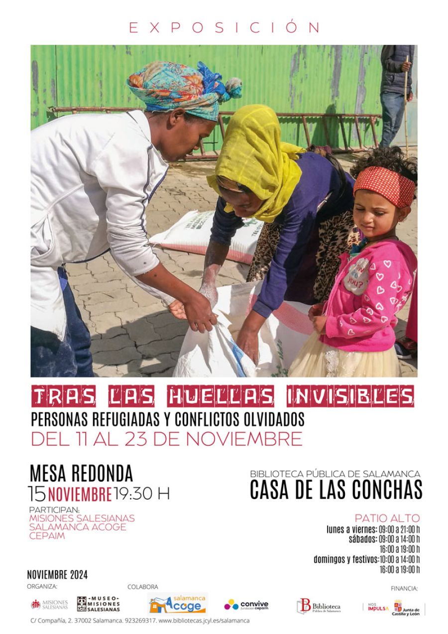 Tras las huellas invisibles: personas refugiadas y conflicto...