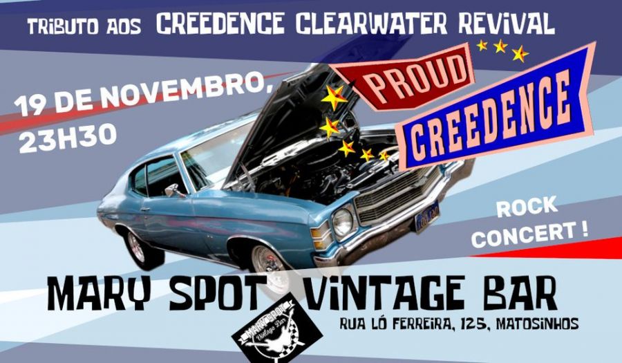 Concerto Rock! TRIBUTO AOS CREEDENCE CLEARWATER REVIVAL
