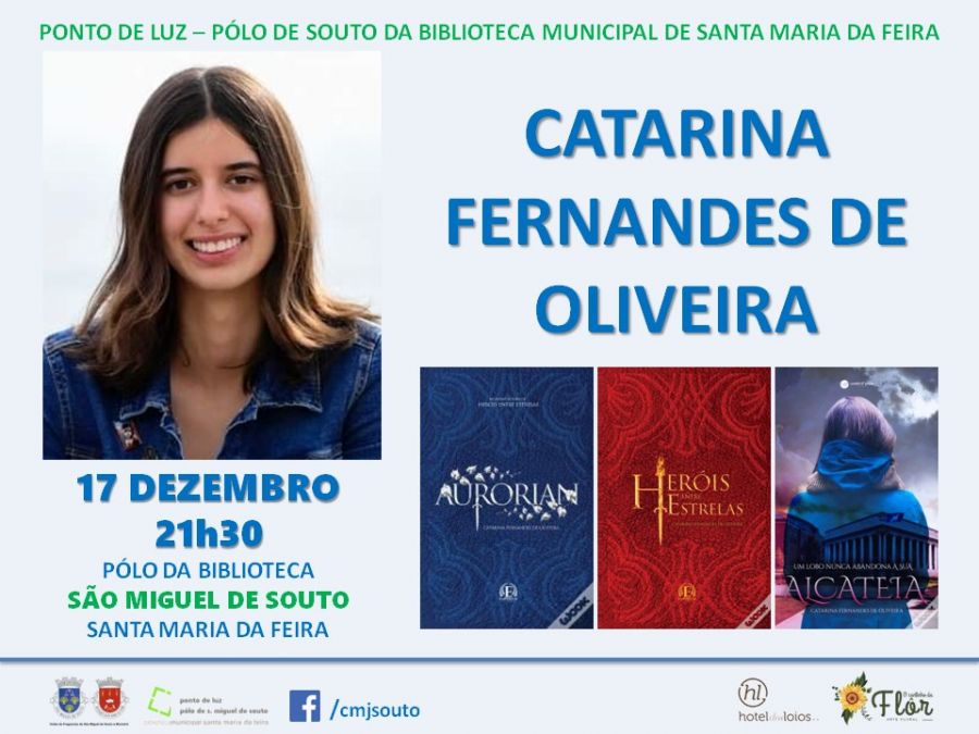 Encontro com a escritora Catarina Fernandes de Oliveira