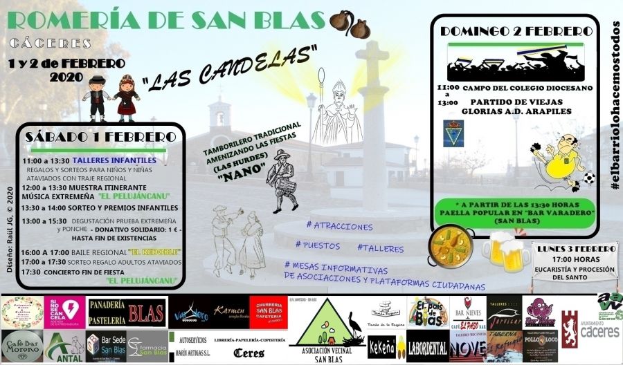 'Las Candelas 2020 - Romería de San Blas'
