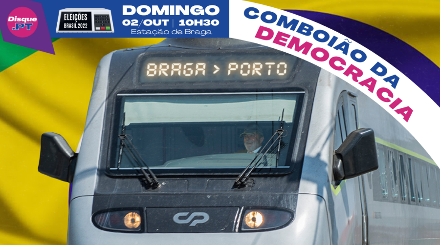 COMBOIÃO DA DEMOCRACIA • Eleições Brasil 2022 | Concentração de Brasileiros para VOTAR no Porto