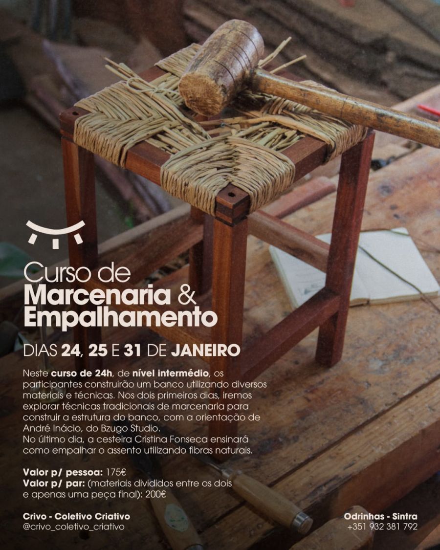 Curso de Marcenaria e Empalhamento 