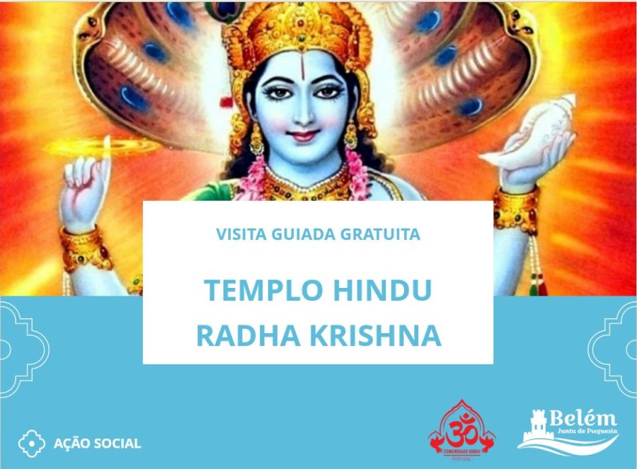 Visita Guiada ao Templo Radha Krishna