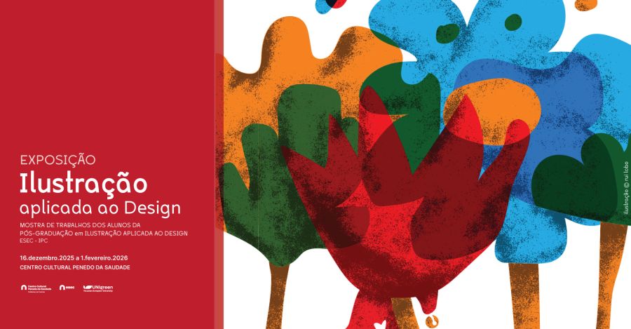 Inauguração da exposição de Ilustração aplicada ao Design