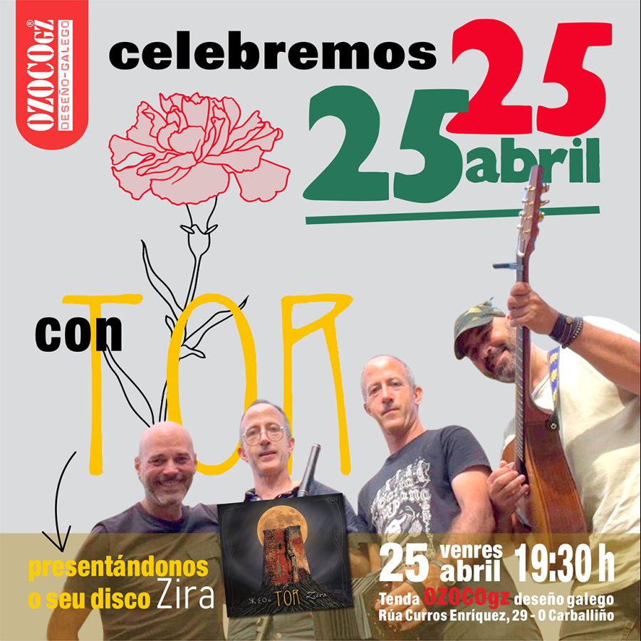 Celebremos o 25 de abril con TOR