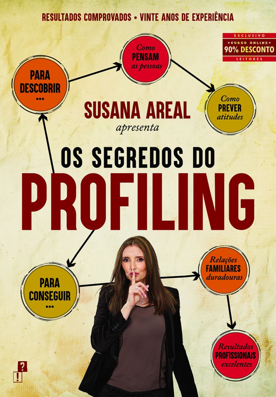  Lançamento do Livro “Os Segredos do Profiling” de Susana Areal