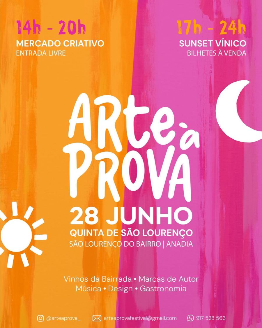 Arte à Prova - Mercado Pop-up & Sunset Vínico 