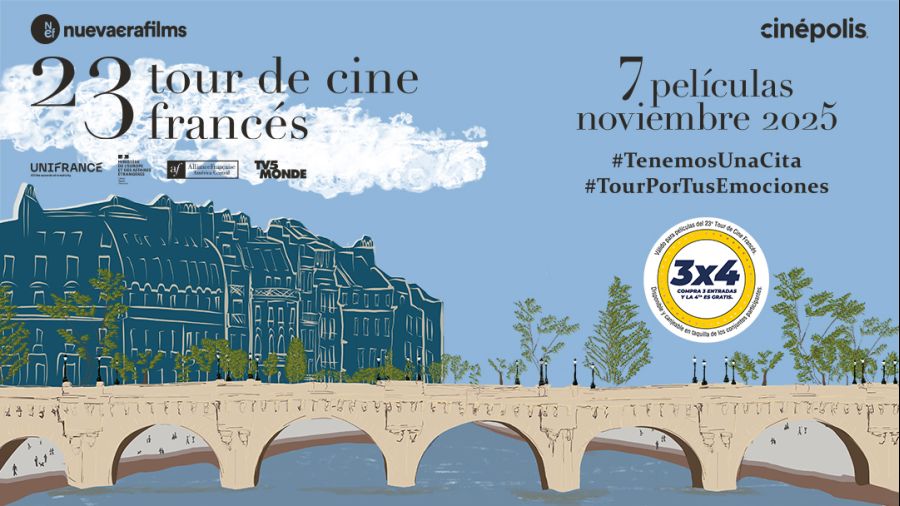 23° Tour de Cine Francés presentado por Sala de Arte de Cinépolis