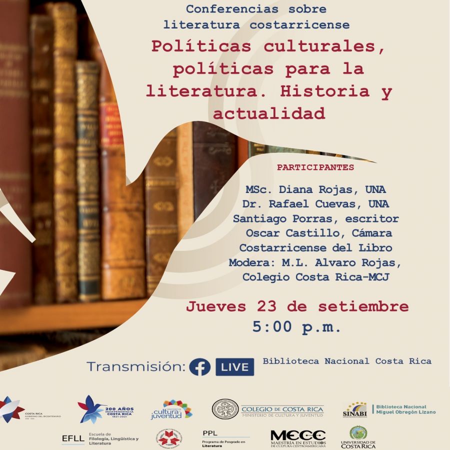 Conferencia. Políticas culturales, políticas para la literatura. Historia y actualidad