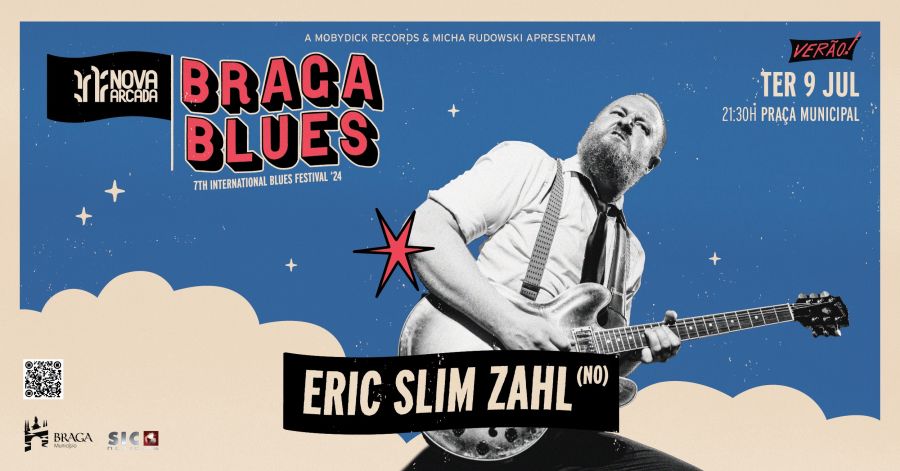 Eric Slim Zahl (NO) Festival Nova Arcada Braga Blues 