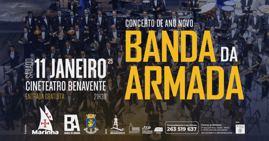 Concerto de Ano Novo com a Banda da Armada