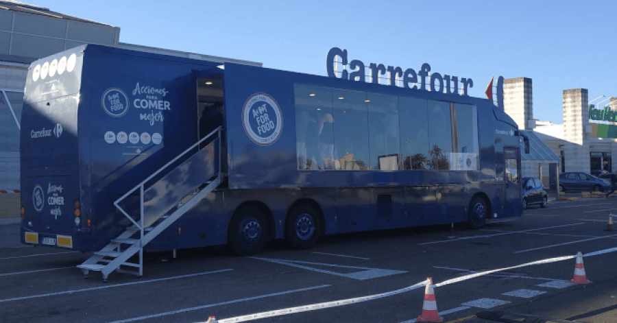 Caravana Acciones para Comer Mejor de Carrefour