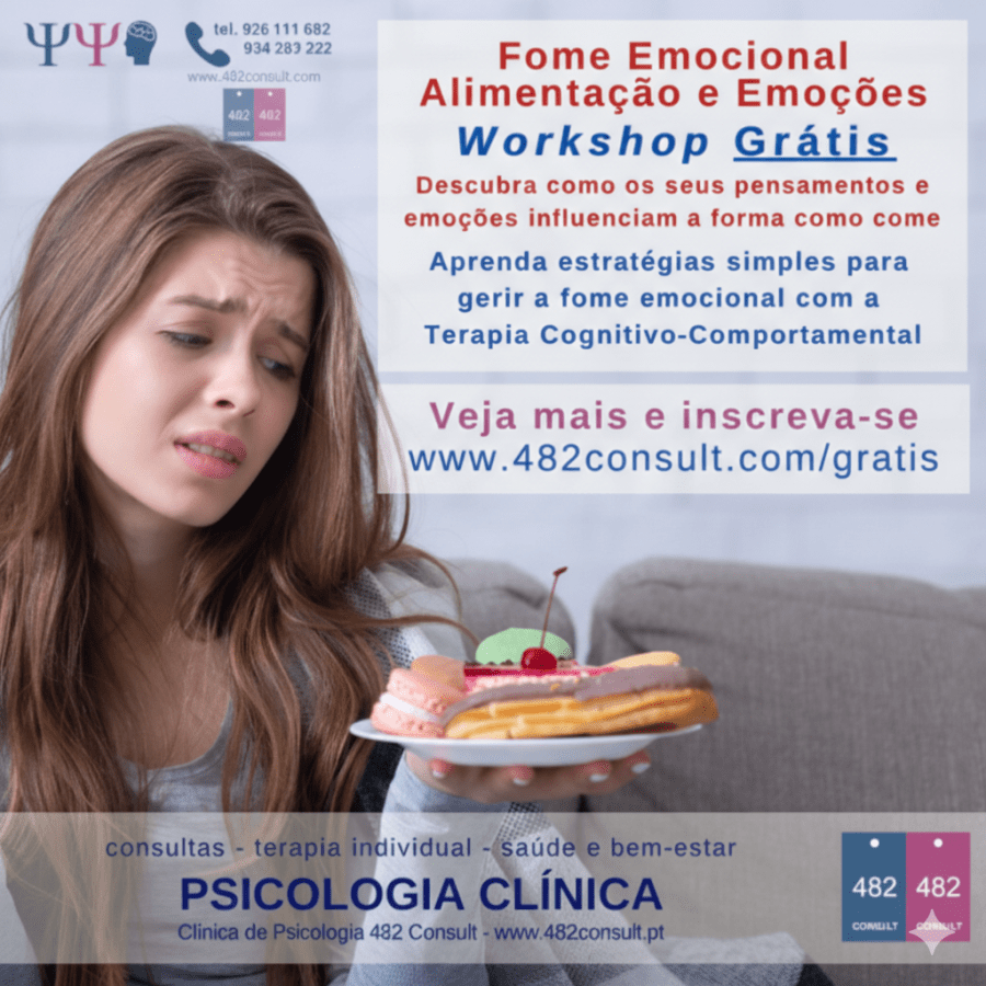 Fome Emocional - Alimentação e Emoções Workshop Grátis