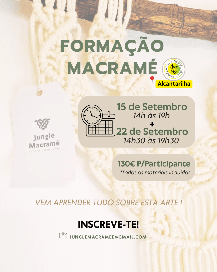 FORMAÇÃO MACRAMÉ