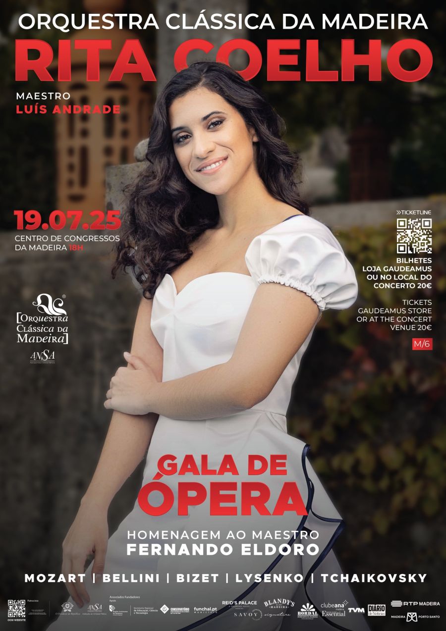 A Orquestra Clássica da Madeira apresenta o Concerto de Encerramento da Temporada 2024/2025