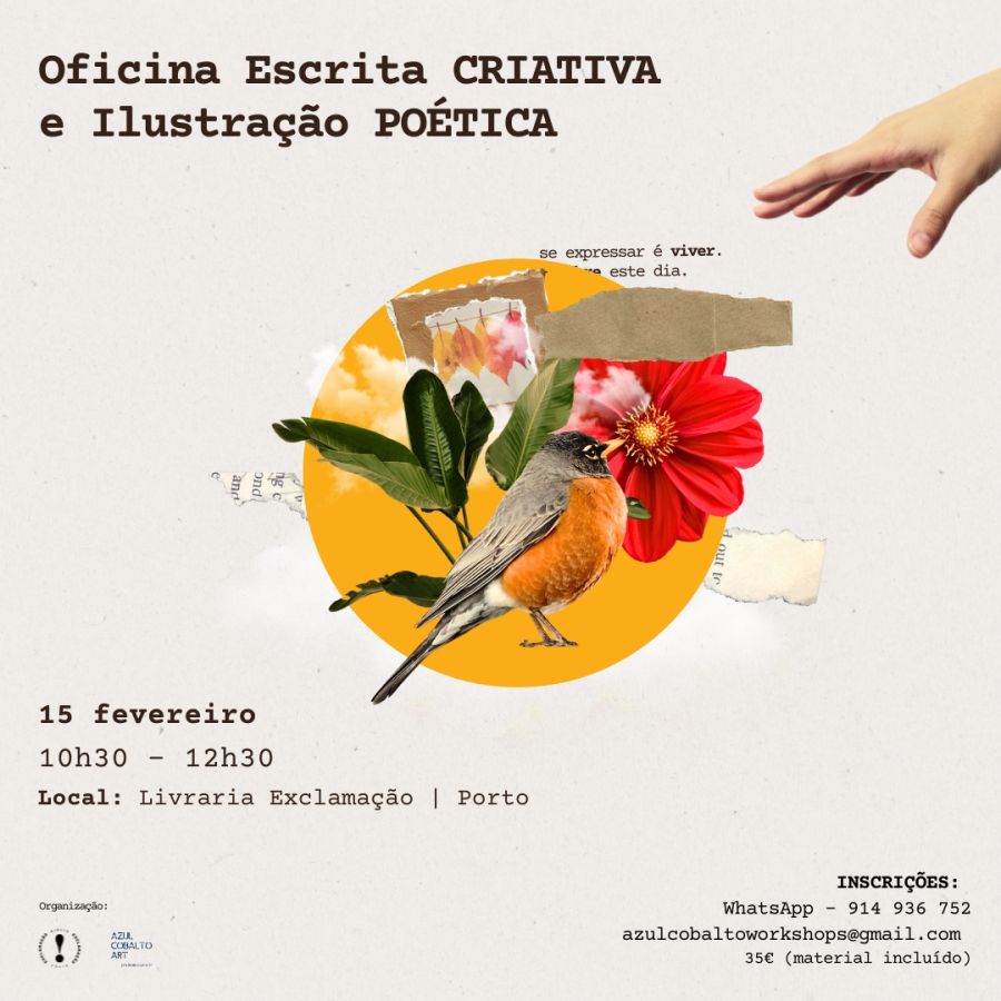 Oficina Escrita CRIATIVA e Ilustração POÉTICA