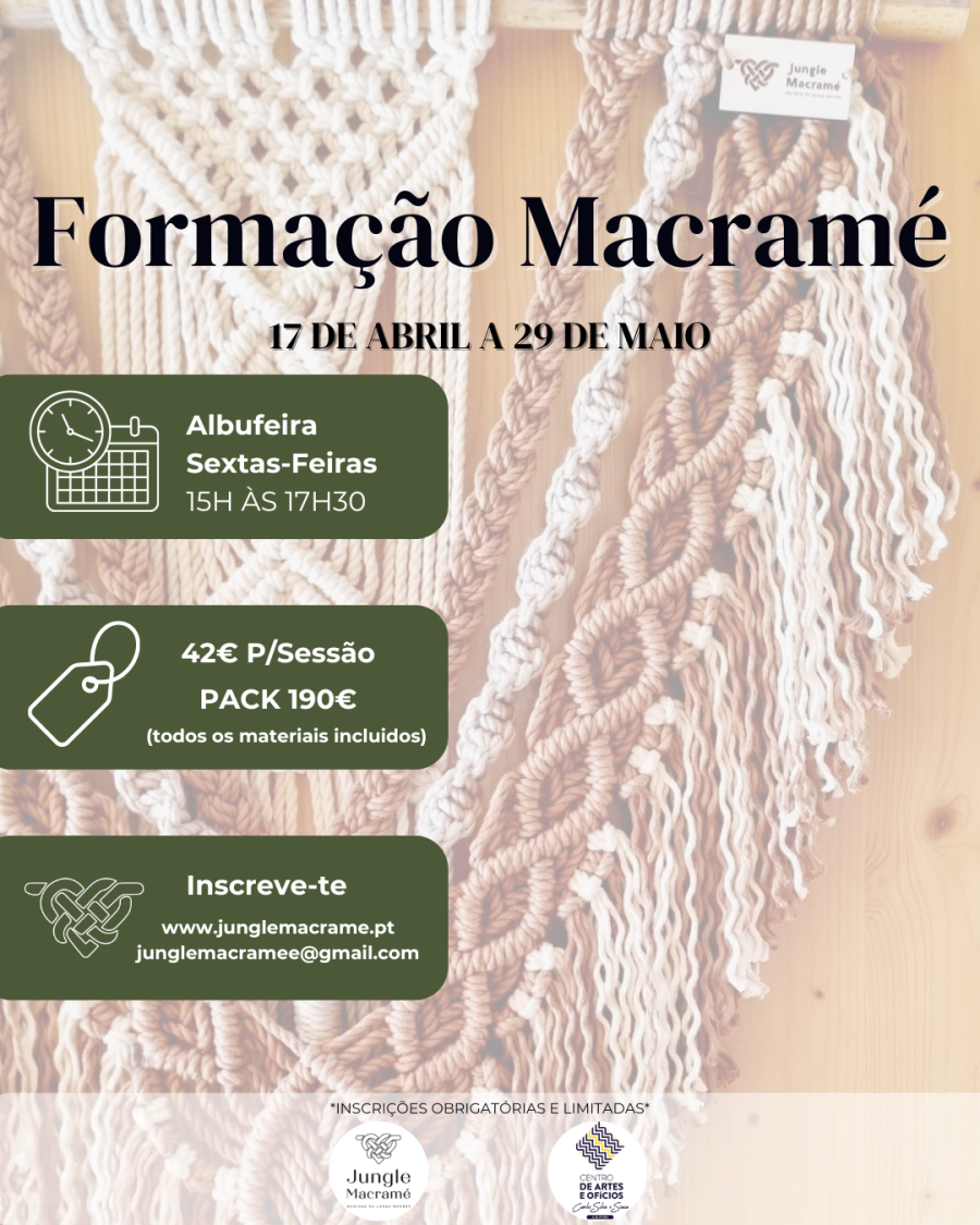 Formação Macramé - Sextas-Feiras