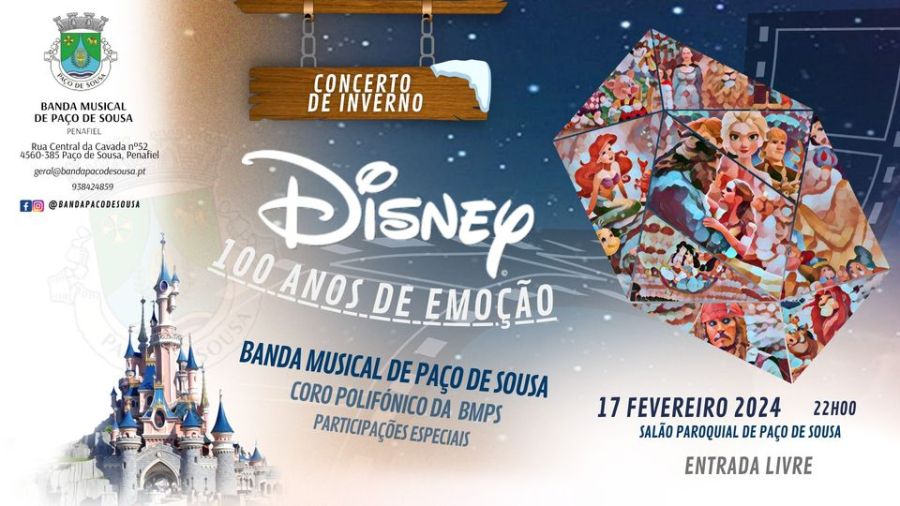 Concerto de Inverno 'Disney: 100 anos de emoção'