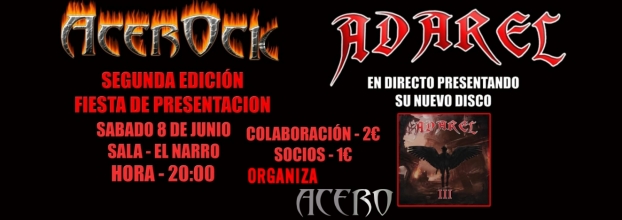 Fiesta presentacion ACEROCK II (ADAREL CONCIERTO)