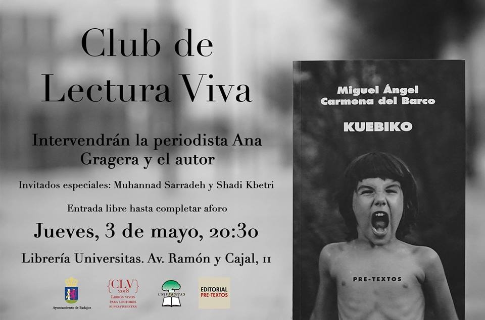 Club de Lectura Viva: Kuebiko, de Miguel Ángel Carmona del Barco