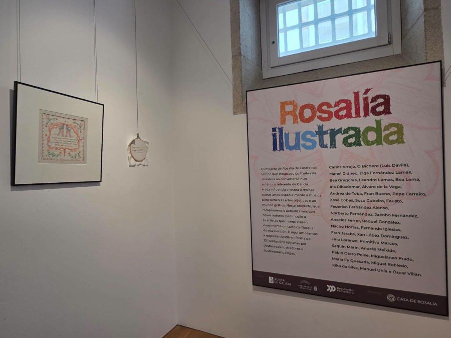 Exposición ‘Rosalía Ilustrada’