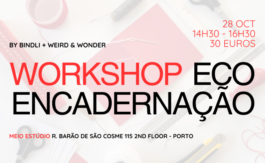 WORKSHOP ECO ENCADERNAÇÃO (ECO BINDING)