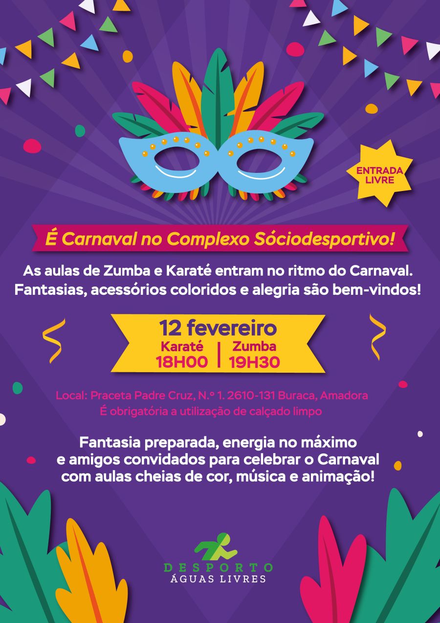 Carnaval no Complexo Sóciodesportivo