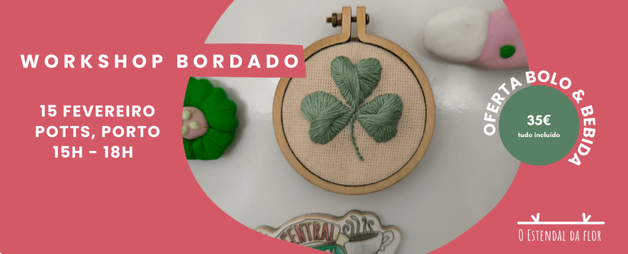 Workshop Bordado Livre | Especial São Valentim