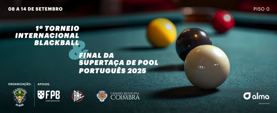 No Alma Shopping disputa-se o 1º Torneio Internacional de Blackball