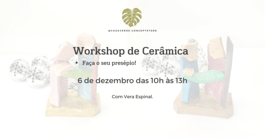 Workshop de cerâmica