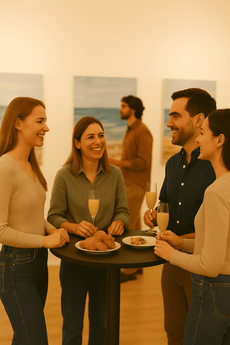 Brunch na Galeria de Arte com Desconhecidos