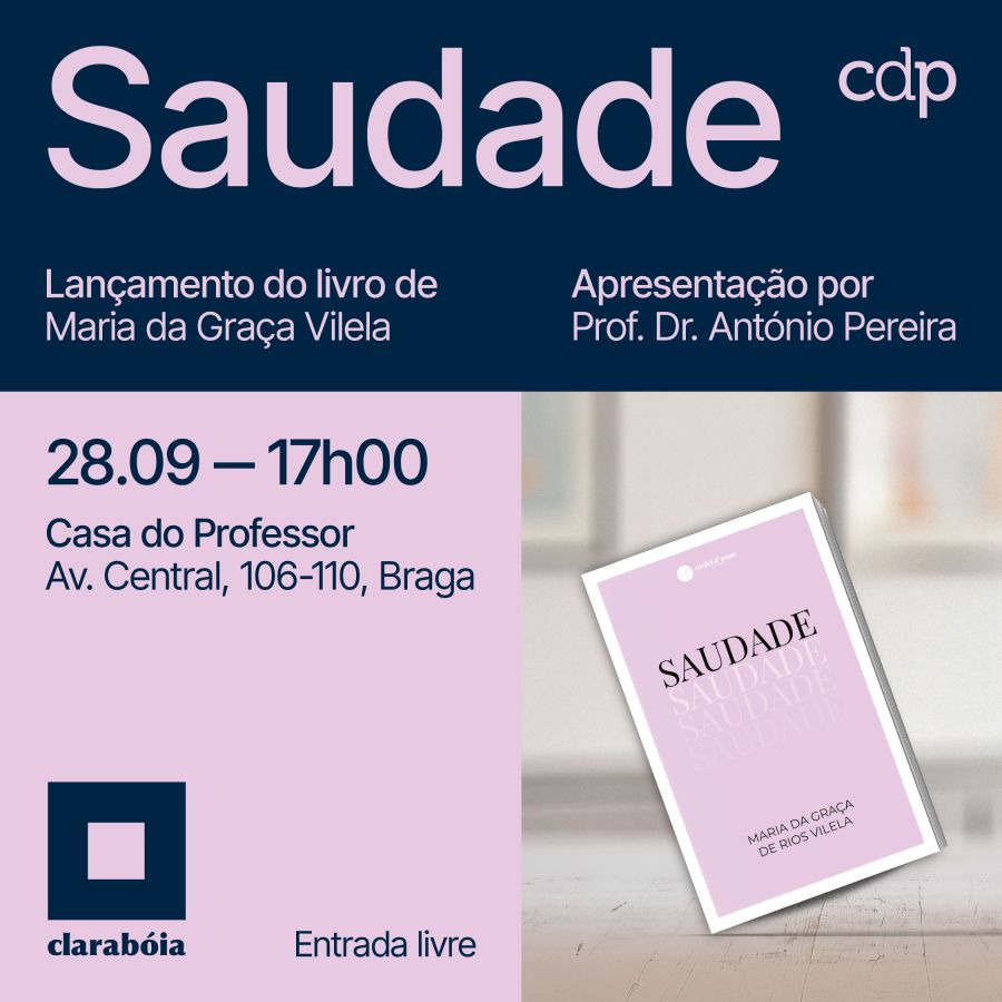 Apresentação do livro 'SAUDADE'