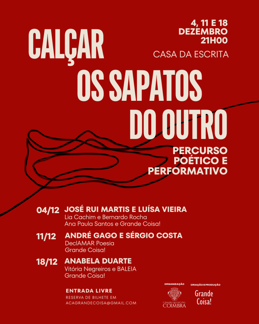 CALÇAR OS SAPATOS DO OUTRO - Percurso Poético e Performativo