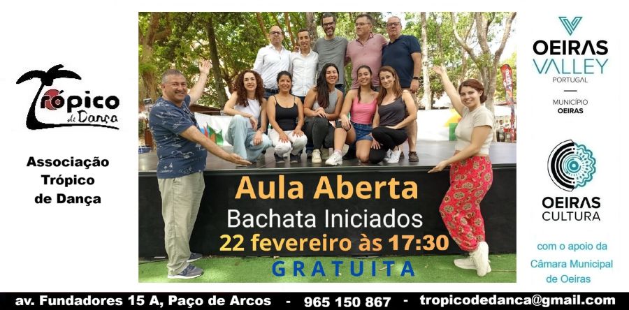 Bachata: aula Grátis para iniciados