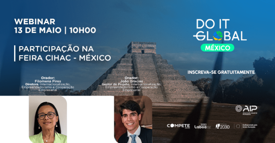 Webinar Do It Global - Participação na Feira Cihac - México 