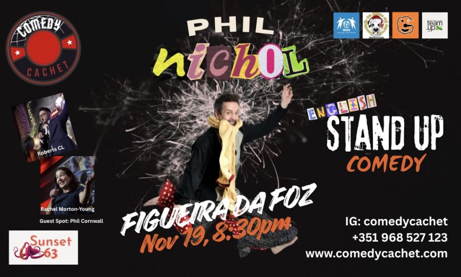 Stand Up Comedy - PHIL NICHOL - Live in Figueira da Foz