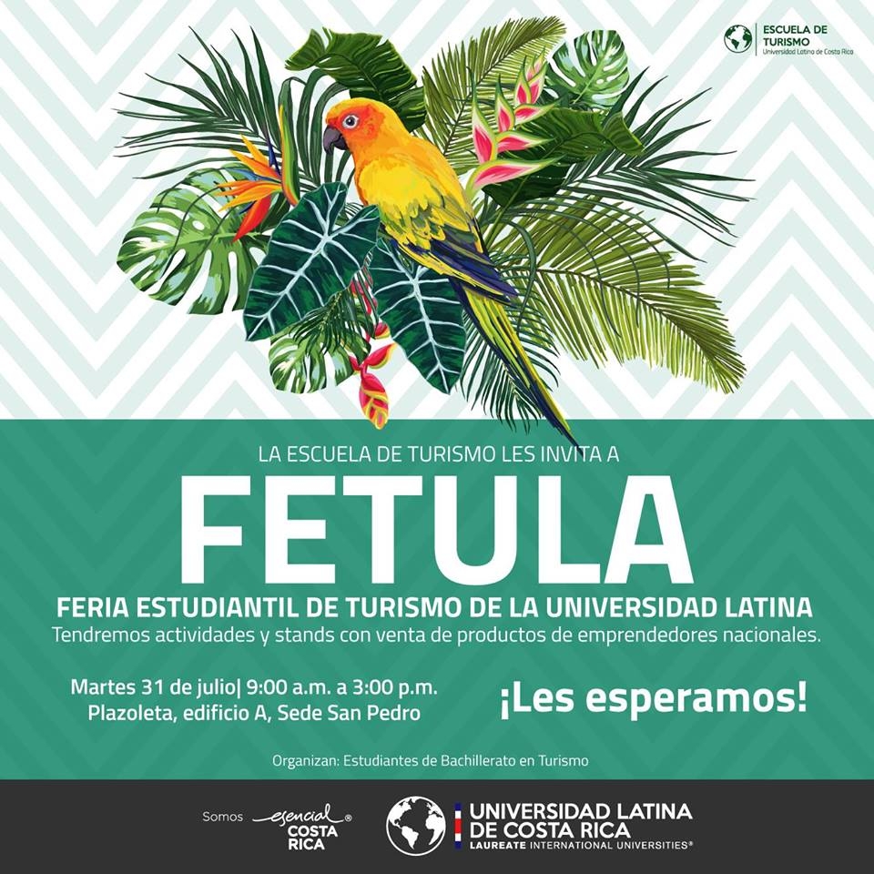 Feria Estudiantil de Turismo de la Universidad Latina