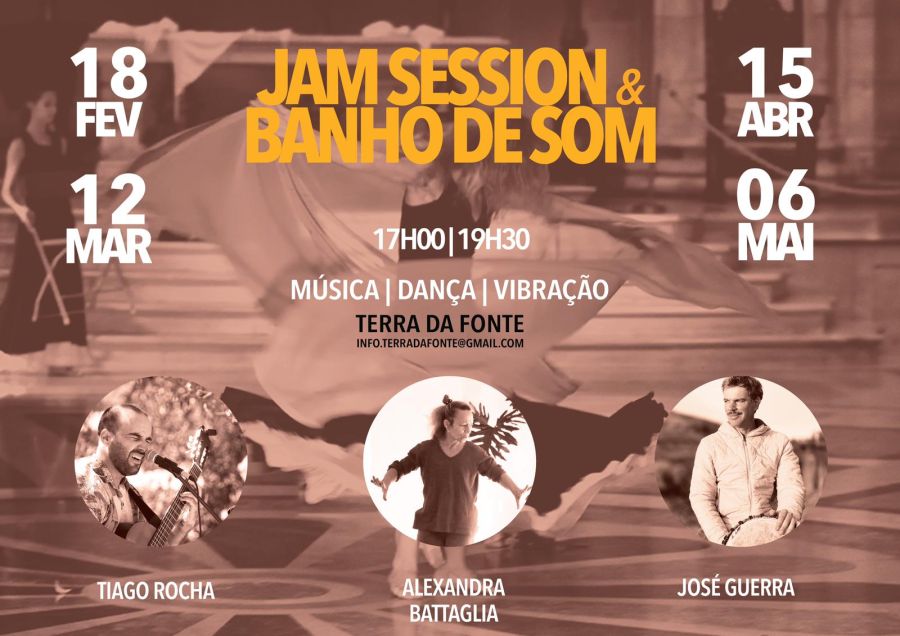 Jam Session c/Dança & Banho de Som