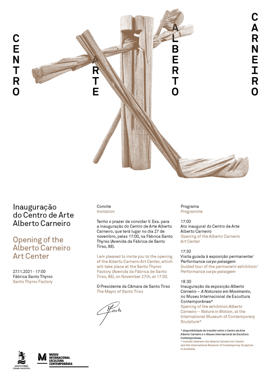 Inauguração do Centro de Arte Alberto Carneiro