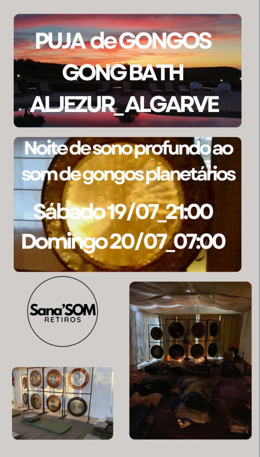 Puja de Gongos - Banho de Gongos 