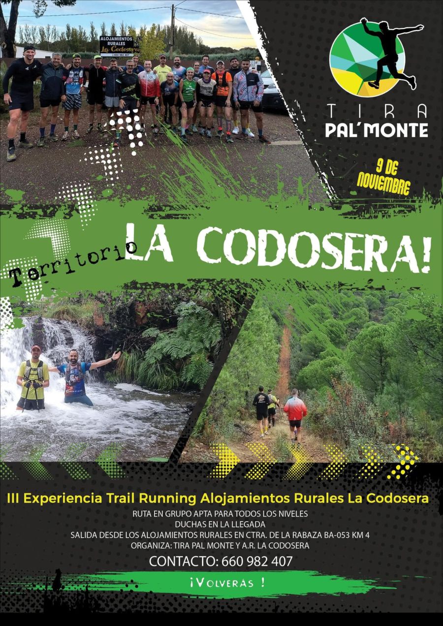 III EXPERIENCIA TRAIL RUNNING Alojamientos Rurales La Codosera