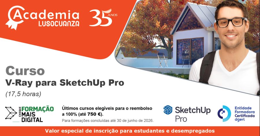 Academia Luso Cuanza - Curso V-Ray para SketchUp Pro