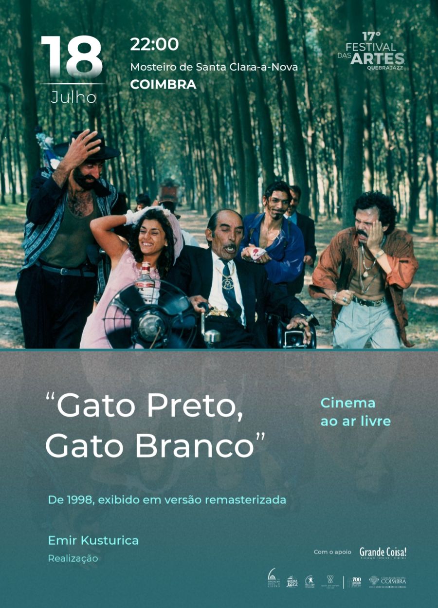 Gato Preto, Gato Branco - Cinema ao Ar Livre 