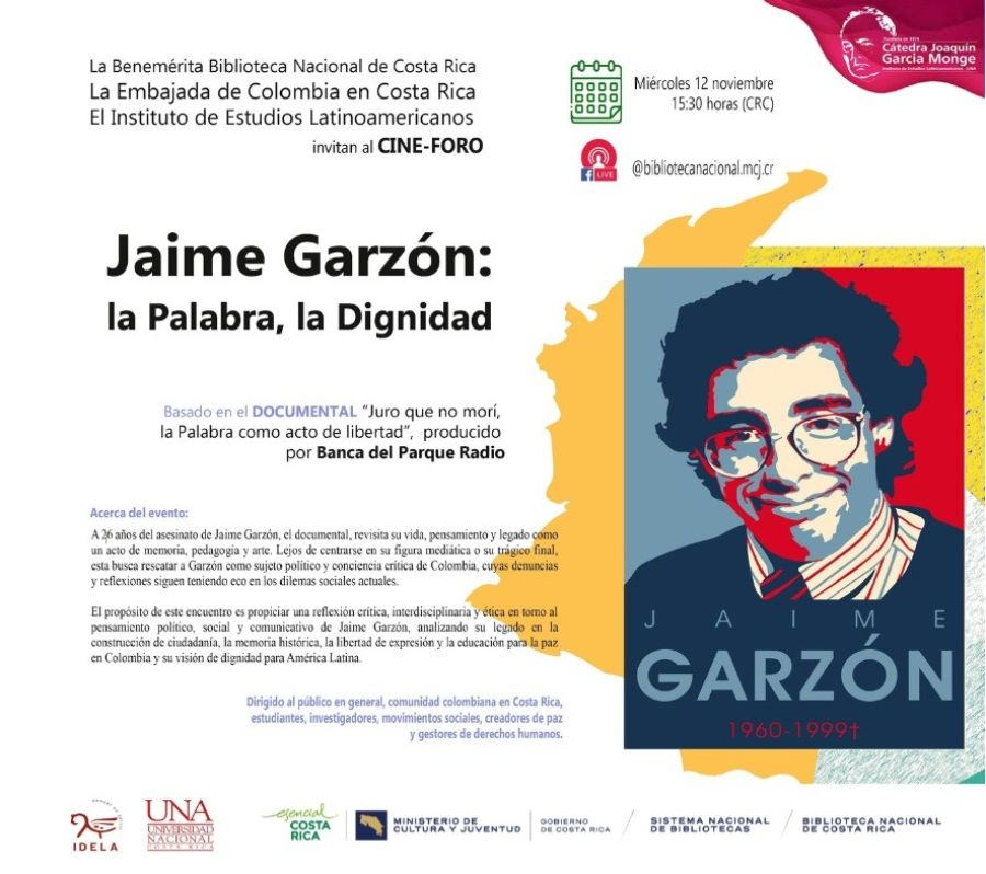 Cine-Foro 'Jaime Garzón: la palabra, la dignidad'