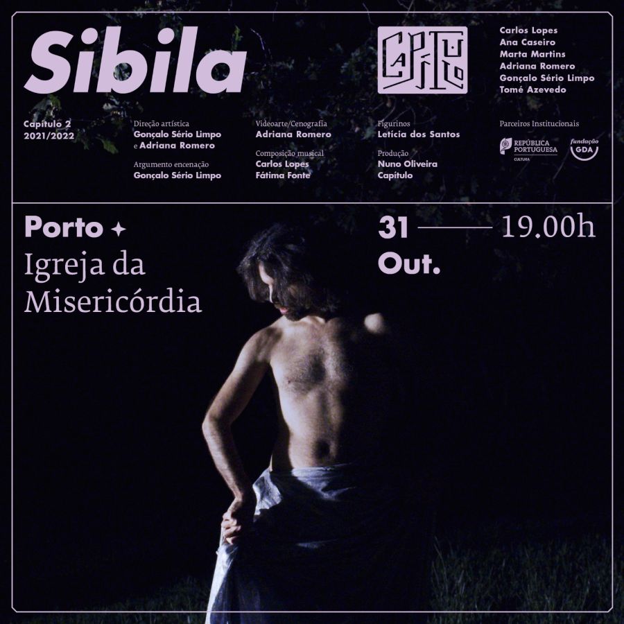Sibila - Espetáculo Multimeios para voz e órgão ibérico