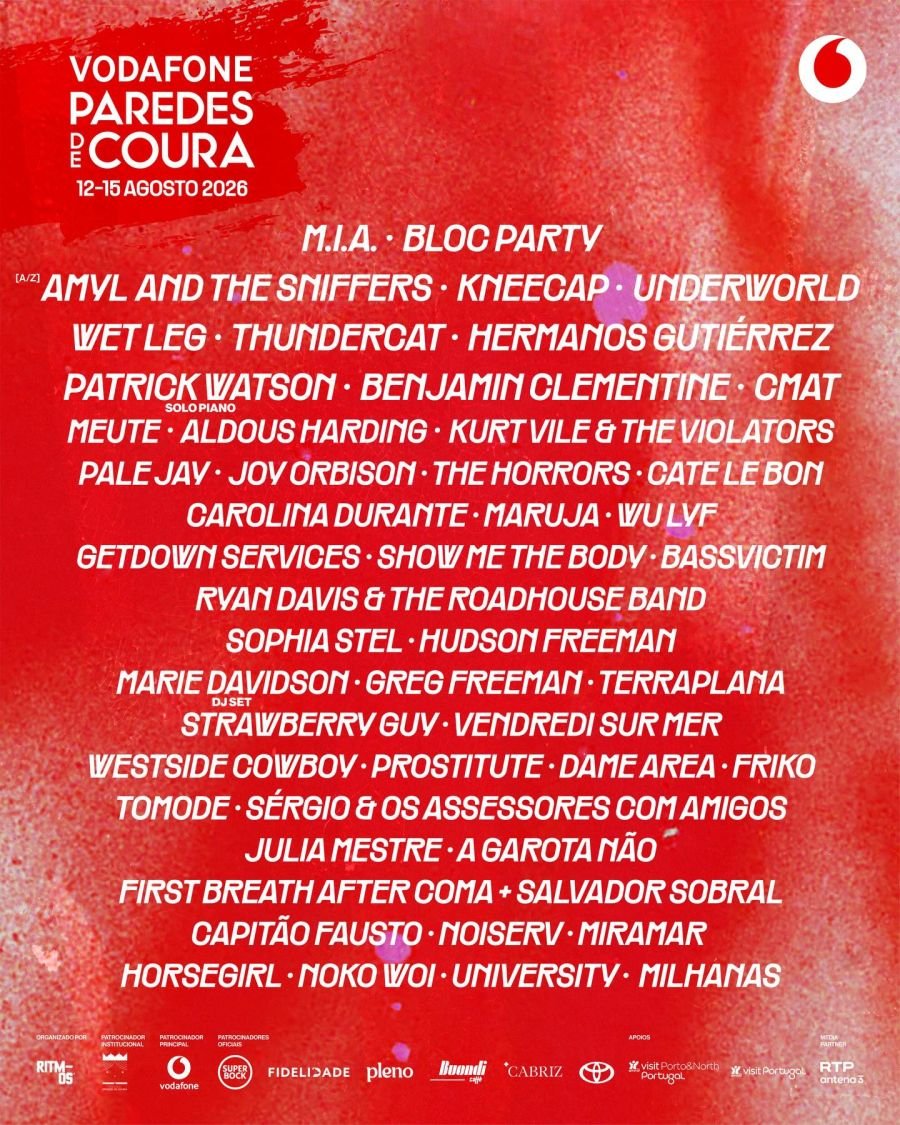 Vodafone Paredes de Coura 2026