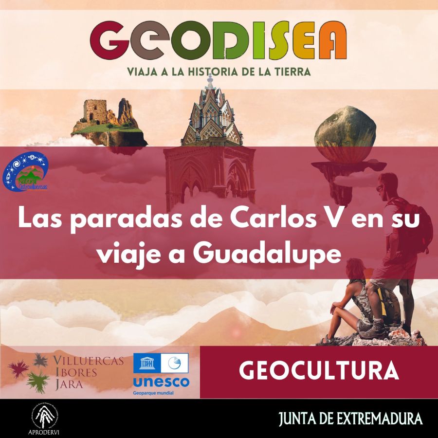 Las paradas de Carlos V en su viaje a Guadalupe