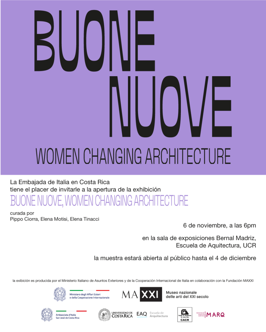 Buone Nuove. Women Changing Architecture