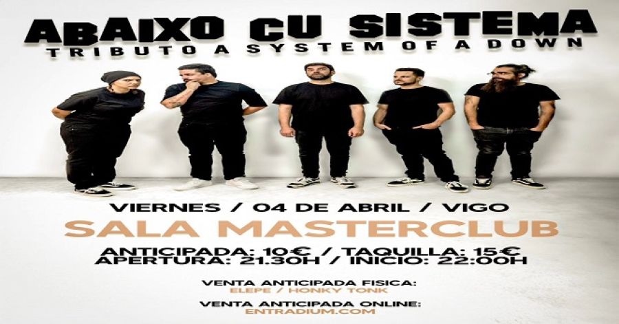 Abaixo Cu Sistema (System of a Down) en VIGO